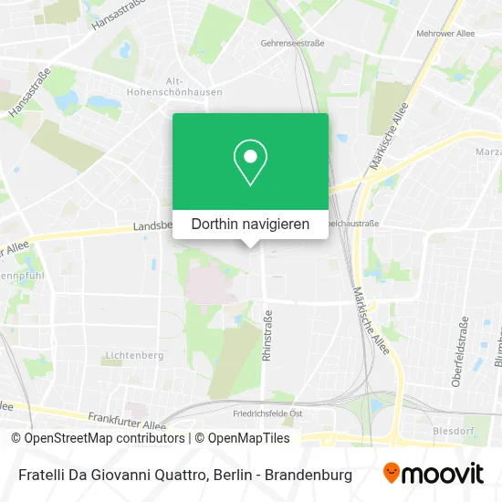 Fratelli Da Giovanni Quattro Karte
