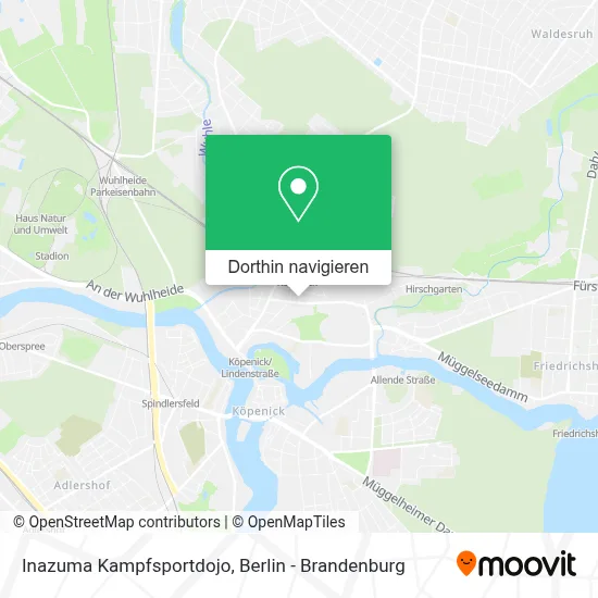 Inazuma Kampfsportdojo Karte