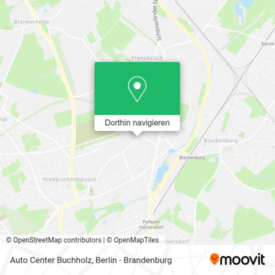 Auto Center Buchholz Karte