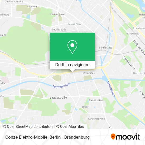 Conze Elektro-Mobile Karte