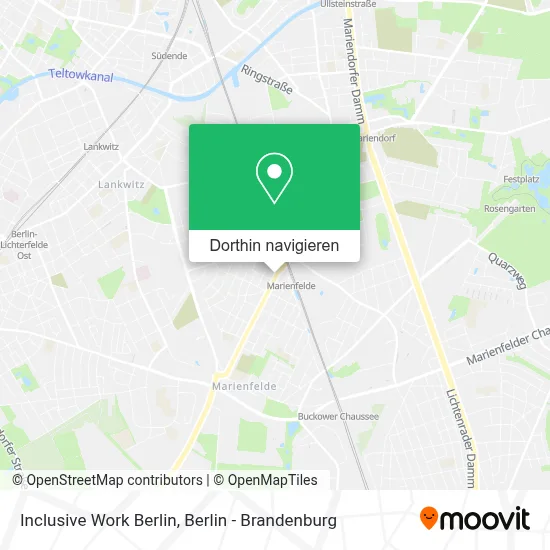 Inclusive Work Berlin Karte