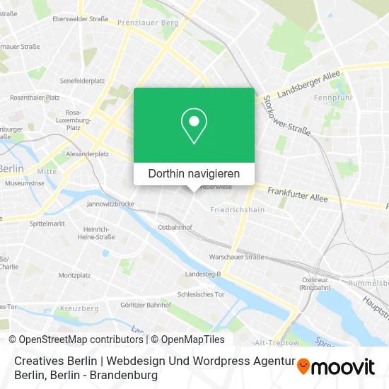 Creatives Berlin | Webdesign Und Wordpress Agentur Berlin Karte