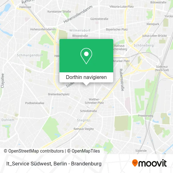 It_Service Südwest Karte