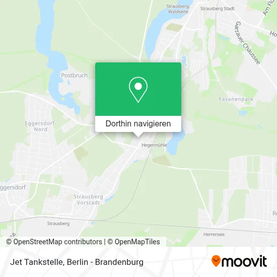 Jet Tankstelle Karte