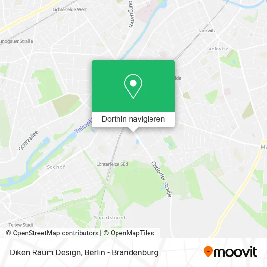 Diken Raum Design Karte