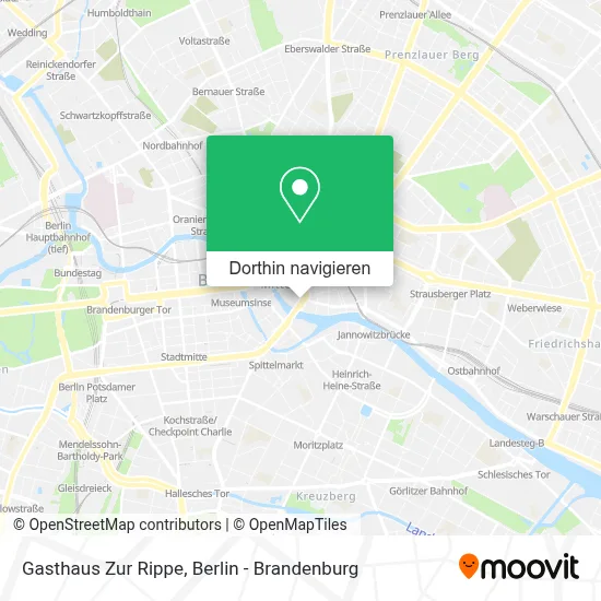 Gasthaus Zur Rippe Karte
