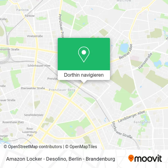 Amazon Locker - Desolino Karte