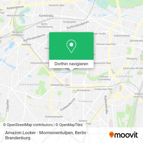 Amazon Locker - Mormonentulpen Karte
