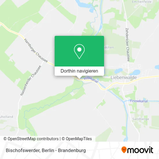 Bischofswerder Karte