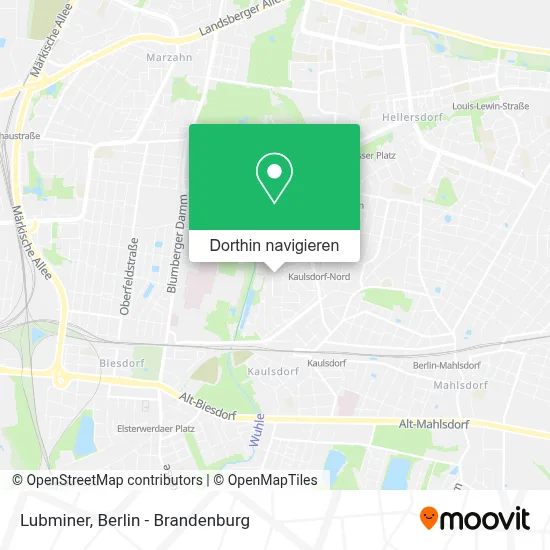 Lubminer Karte