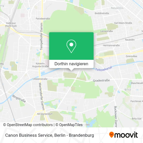 Canon Business Service Karte