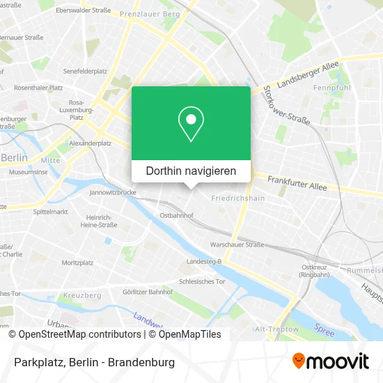 Parkplatz Karte