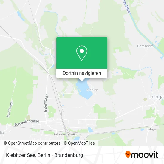 Kiebitzer See Karte
