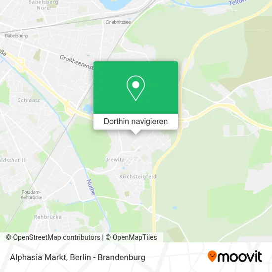 Alphasia Markt Karte