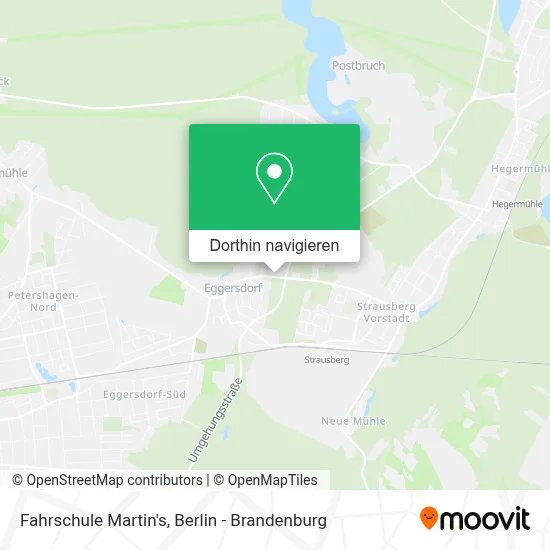 Fahrschule Martin's Karte