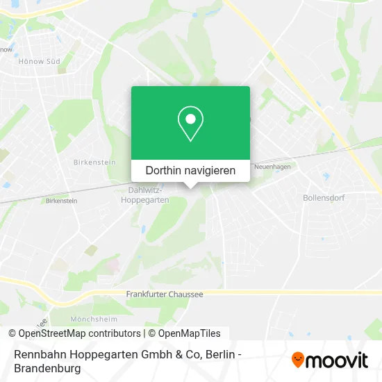 Rennbahn Hoppegarten Gmbh & Co Karte