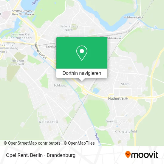 Opel Rent Karte
