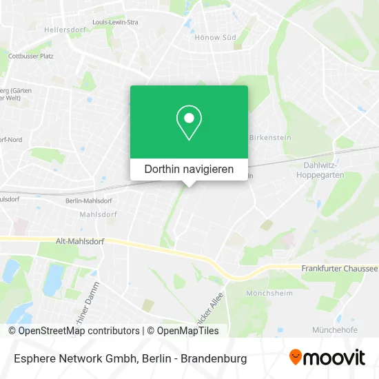 Esphere Network Gmbh Karte