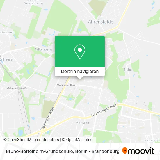 Bruno-Bettelheim-Grundschule Karte