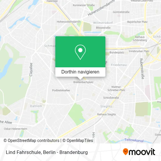 Lind Fahrschule Karte