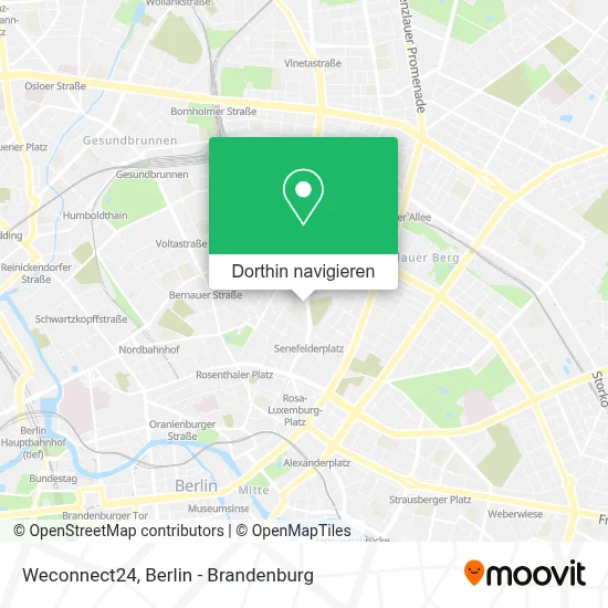 Weconnect24 Karte