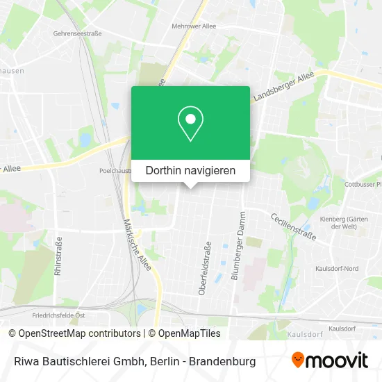 Riwa Bautischlerei Gmbh Karte
