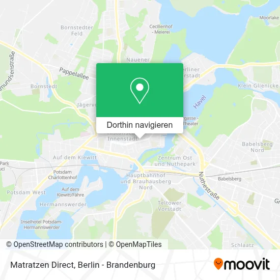 Matratzen Direct Karte