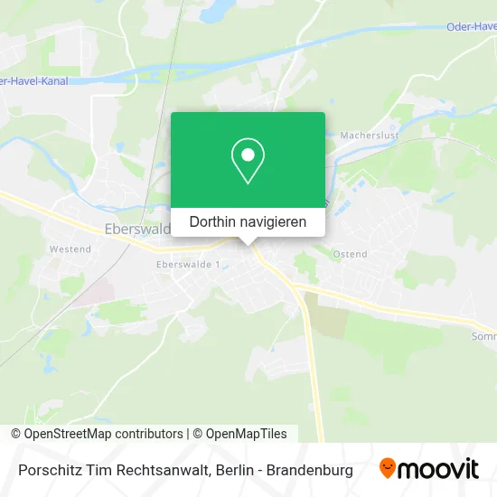 Porschitz Tim Rechtsanwalt Karte