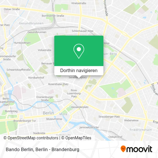 Bando Berlin Karte
