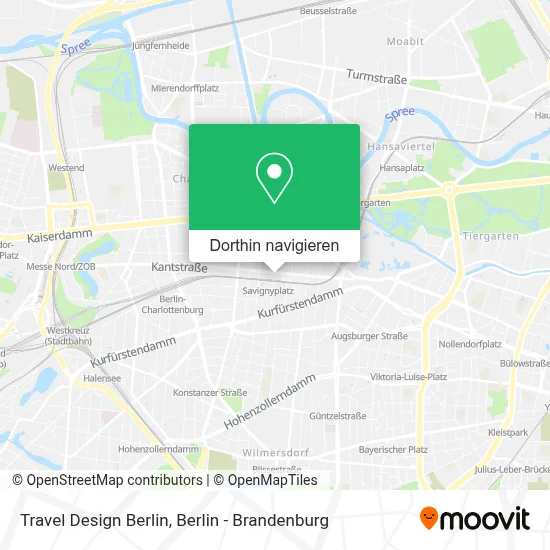 Travel Design Berlin Karte