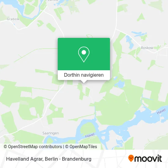 Havelland Agrar Karte