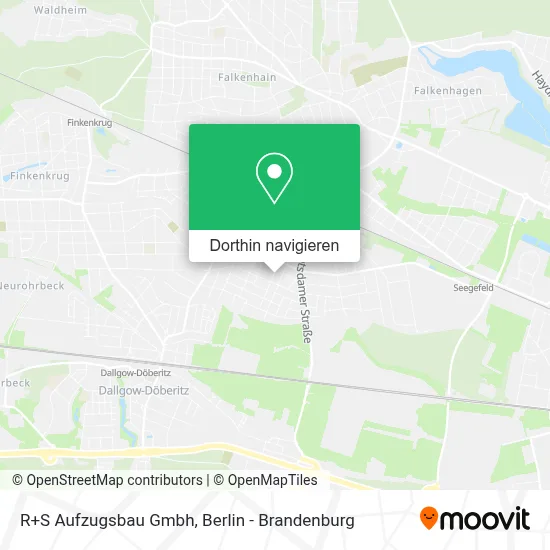 R+S Aufzugsbau Gmbh Karte