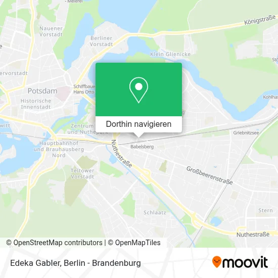 Edeka Gabler Karte