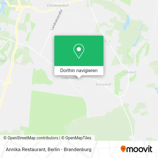 Annika Restaurant Karte