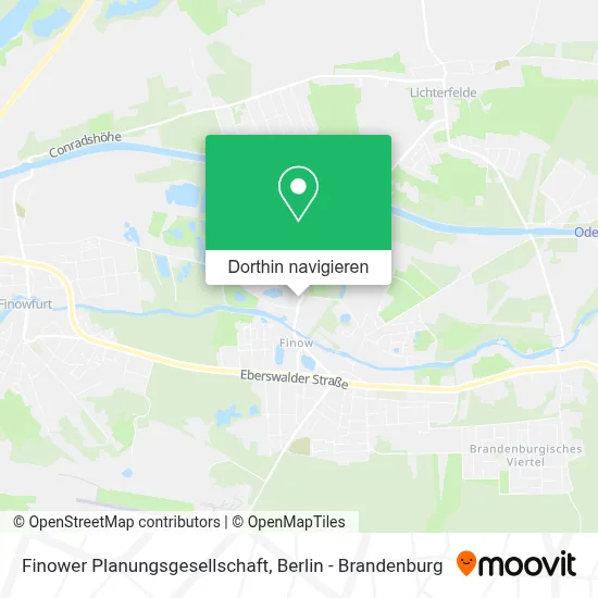 Finower Planungsgesellschaft Karte