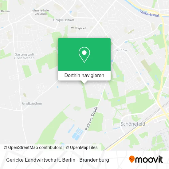 Gericke Landwirtschaft Karte