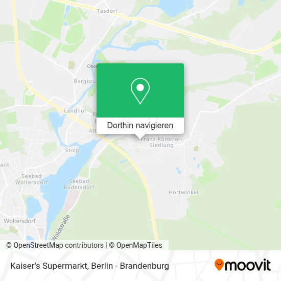 Kaiser's Supermarkt Karte