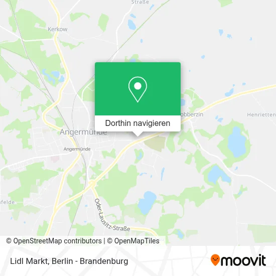 Lidl Markt Karte