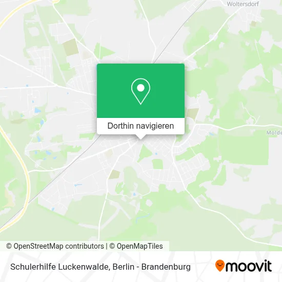 Schulerhilfe Luckenwalde Karte