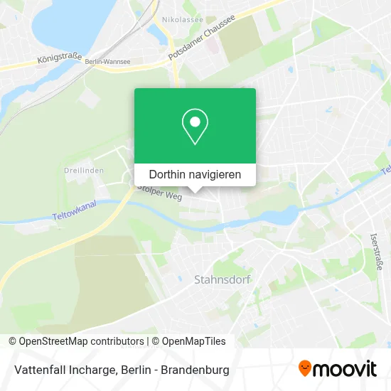 Vattenfall Incharge Karte