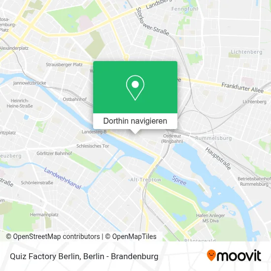 Quiz Factory Berlin Karte