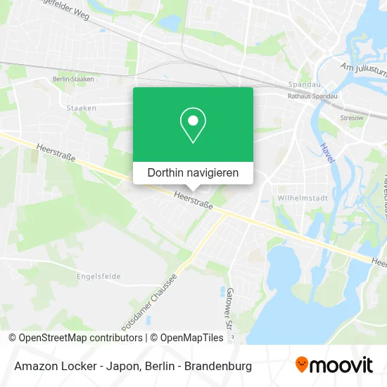 Amazon Locker - Japon Karte