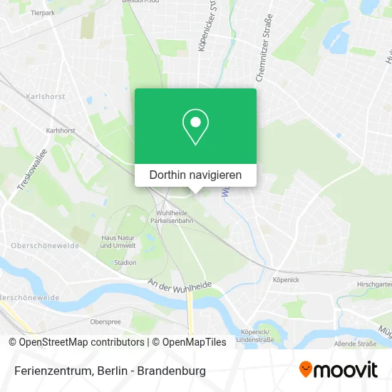 Ferienzentrum Karte