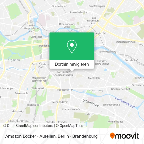 Amazon Locker - Aurelian Karte