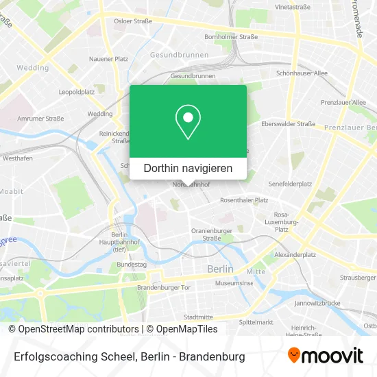 Erfolgscoaching Scheel Karte