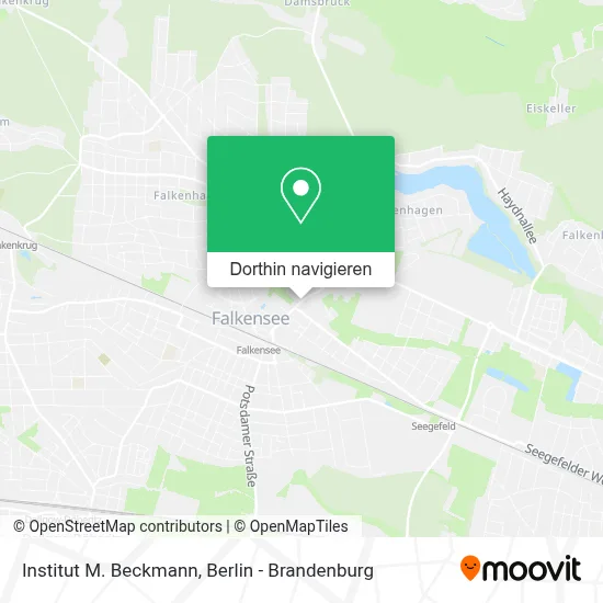 Institut M. Beckmann Karte