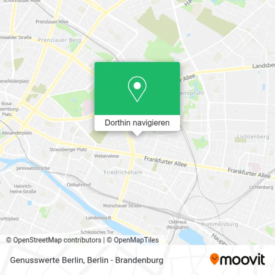 Genusswerte Berlin Karte