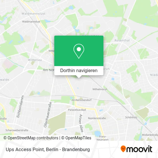 Ups Access Point Karte