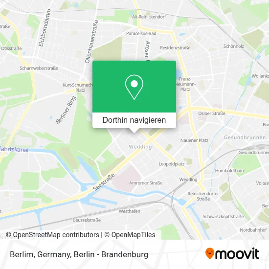 Berlim, Germany Karte