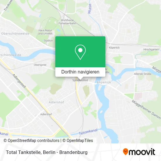 Total Tankstelle Karte